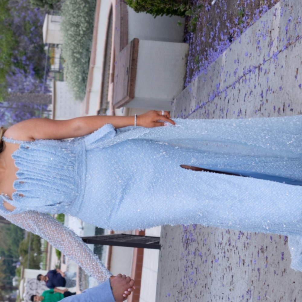 Elegant Blue Men's Suit